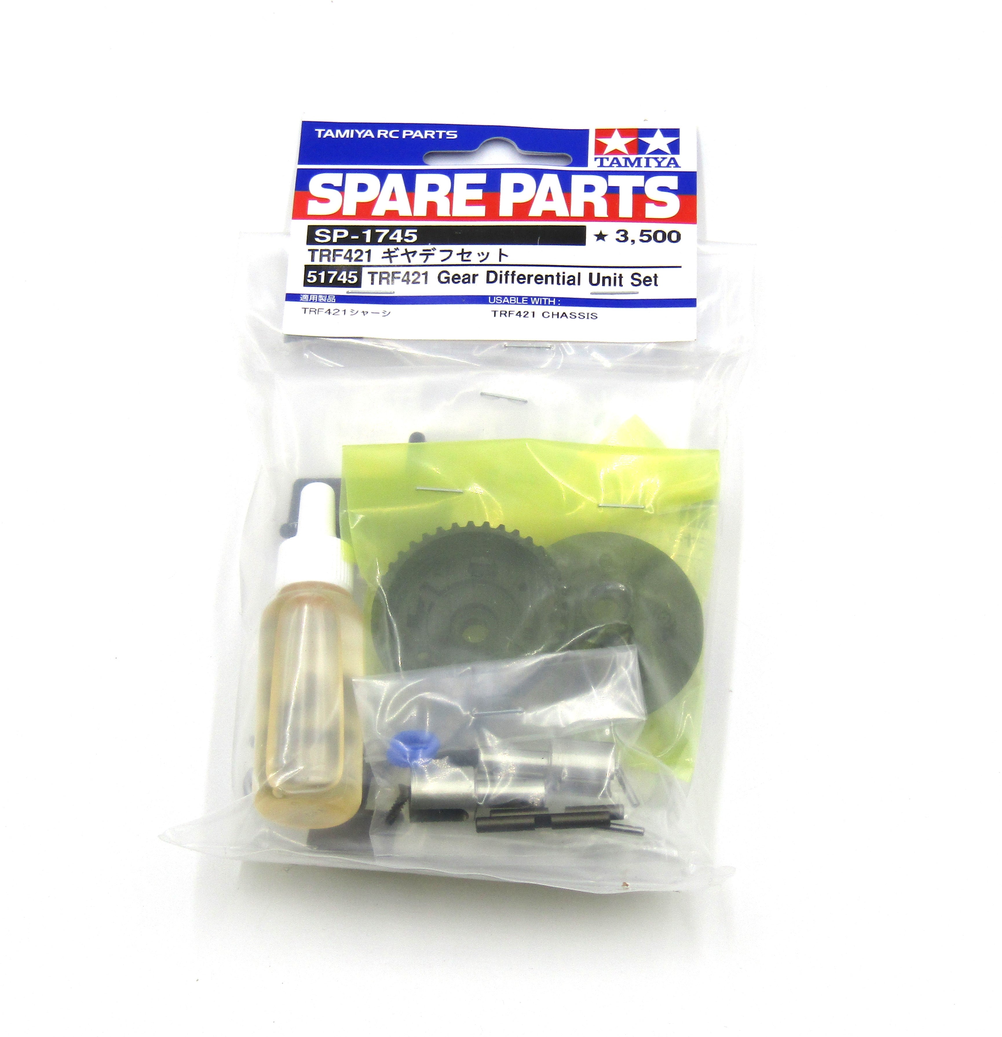 Tamiya 51745 TRF421 Gear Differential Set, (42384 TRF-421 Chassis
