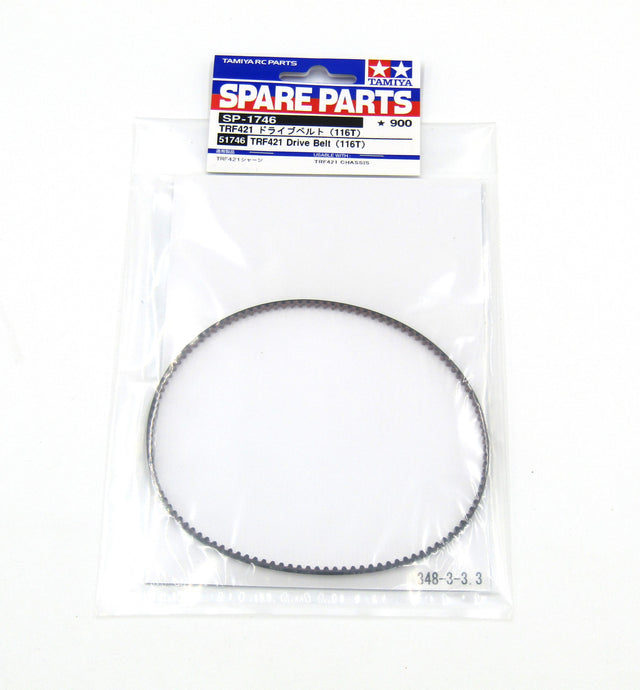 Tamiya 51746 TRF421 Drive Belt (116T), (42384 TRF-421 Chassis Kit) NIP
