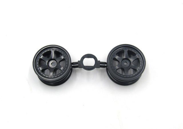 Tamiya 58739 1998 Honda NSX Racing/TT-02, 0440845/10440845 Front Wheels, NEW