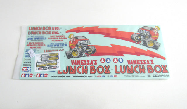 Tamiya 58755 Lunch Box Evo, 9490174/19490174, Decals/Stickers, NIP