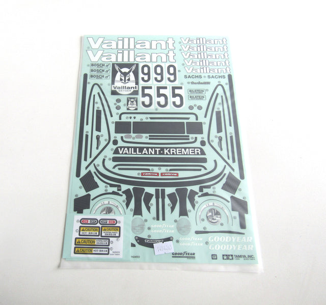 Tamiya 47524 Porsche 934 (1976) 50th Anniversary, 9494265/19494265 Decals/Stickers