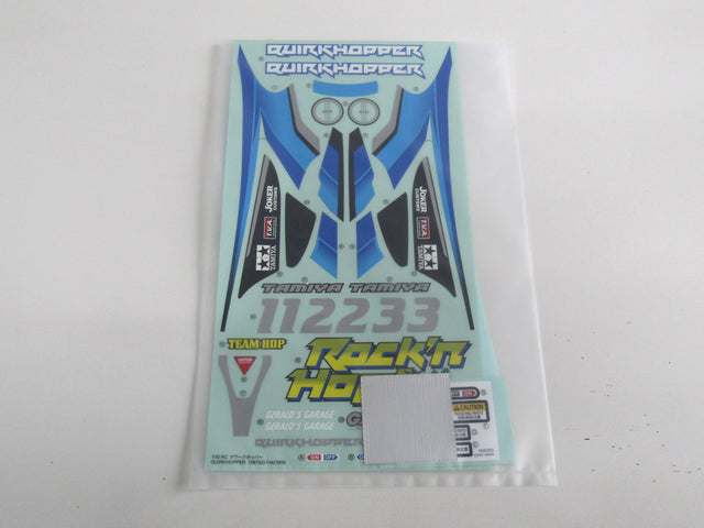 Tamiya 58756 Quirkhopper/GF-02, 9490172/19490172 Decals/Stickers, NIP