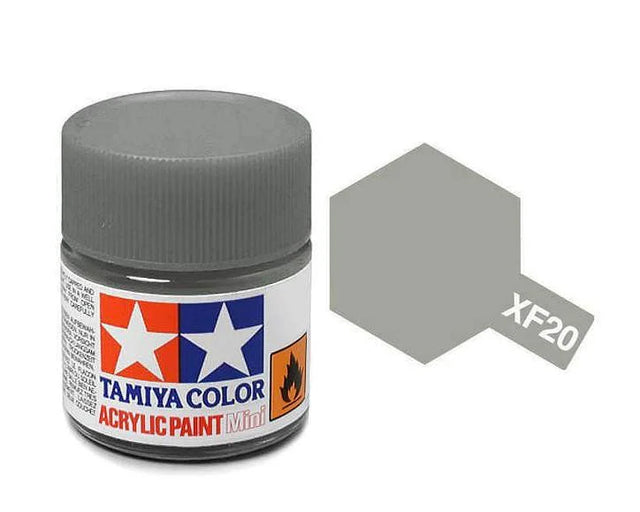 Tamiya Acrylic Mini X Paint Jars (Round, 10ml, .33fl oz), NEW