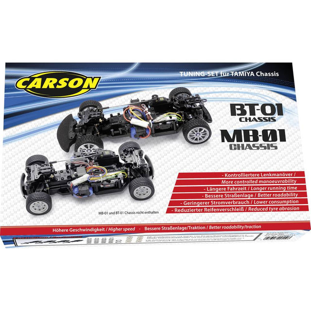 Carson C908235/500908235 Tamiya BT-01/MB-01 Tuning Set (Bearings/Oil Dampers)