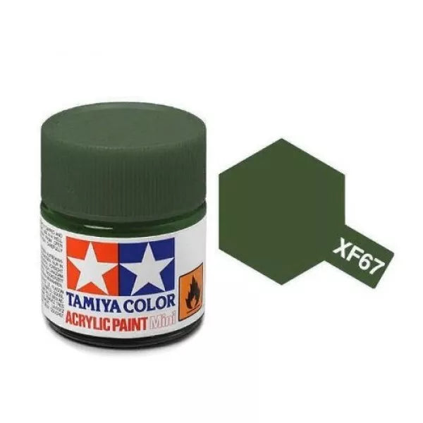 Tamiya Acrylic Mini X & XF Paint Jars (Round, 10ml, .33fl oz), NEW