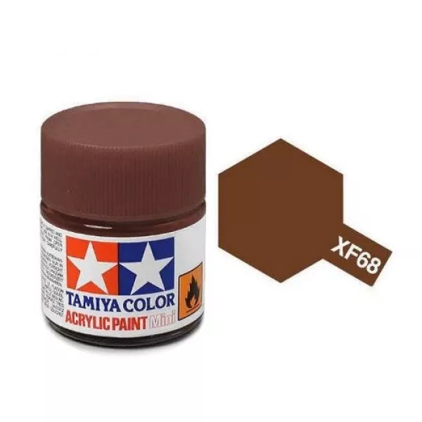Tamiya Acrylic Mini X & XF Paint Jars (Round, 10ml, .33fl oz), NEW