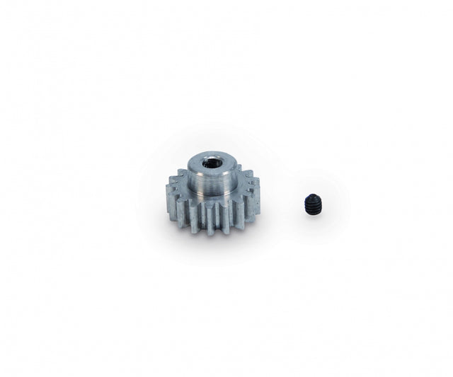 Carson 500013407 17T Steel Pinion Gear (0.8/08 Module), (Tamiya DT02/DT03/DT04)