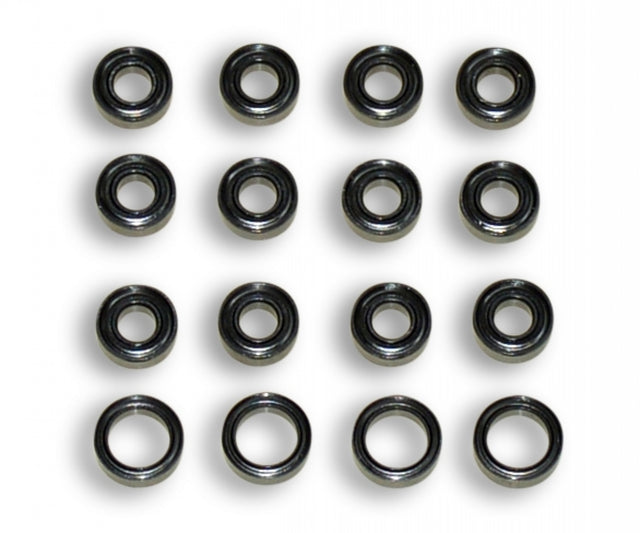 Carson C904054 TT-01/TT-02B Ball Bearing Set, (For Tamiya TT01/TT01D/TT02B), NIP