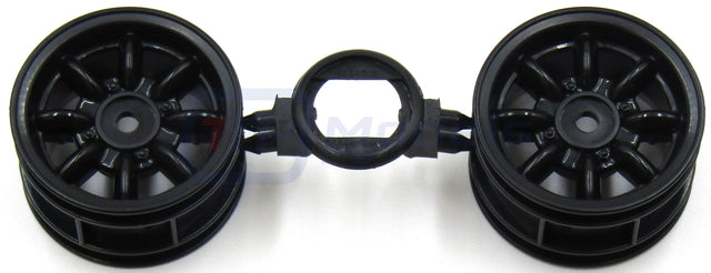 Tamiya 58325 Eunos Roadster/M04M/M06/M07, 0440057/10440057 Wheels (2 Pcs.) NEW