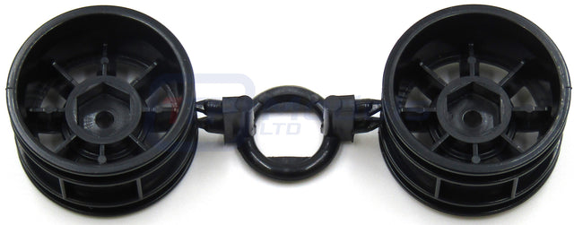 Tamiya 58325 Eunos Roadster/M04M/M06/M07, 0440057/10440057 Wheels (2 Pcs.) NEW