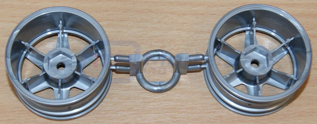 Tamiya 58491 Mercedes Benz 190E 2.5-16 Evo/TT01E, 0444363/10444363 Wheels 2 Pcs.
