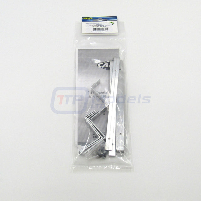 Carson 500907078/C907078 Alu Underride Guard 190mm, (For Tamiya Flatbed Trailer)
