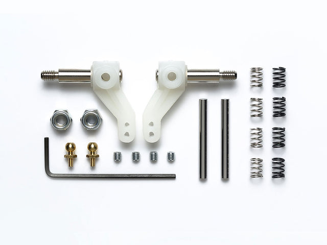 Tamiya 50395 Racing Developed Front Upright Set, F104/Grasshopper/Hornet/FAV NIP