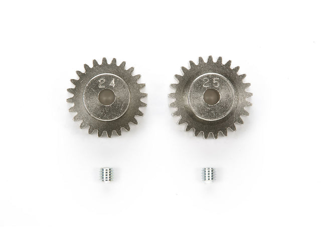 Tamiya 50477 24T, 25T AV Pinion Gear Set, (TA01/TA02/TA08/TB05/TT02/*TT01), NIP
