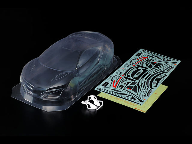 Tamiya 51586 Honda/Acura NSX Body Parts Set, (TT01/TT02/TT01D/TT02D), NIP