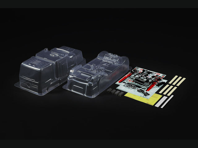 Tamiya 51654 Mercedes Benz Actros Racing Truck Body Parts Set, (TT01E/TT02) NIB