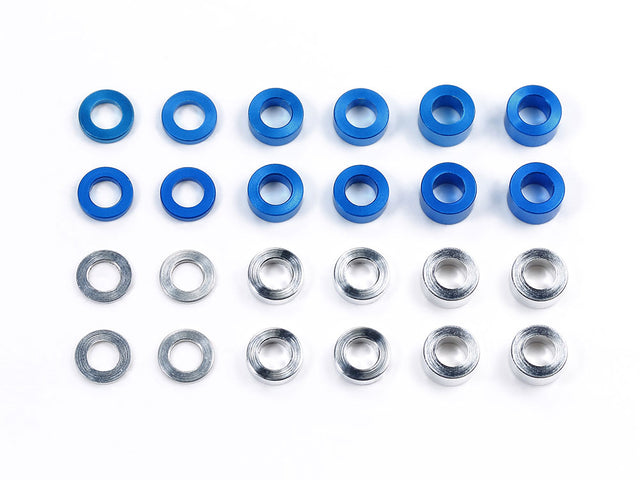Tamiya 53539 5.5mm Aluminium Spacer Set (TT02SRX/TD4/M08/TRF420/MF01x), NIP