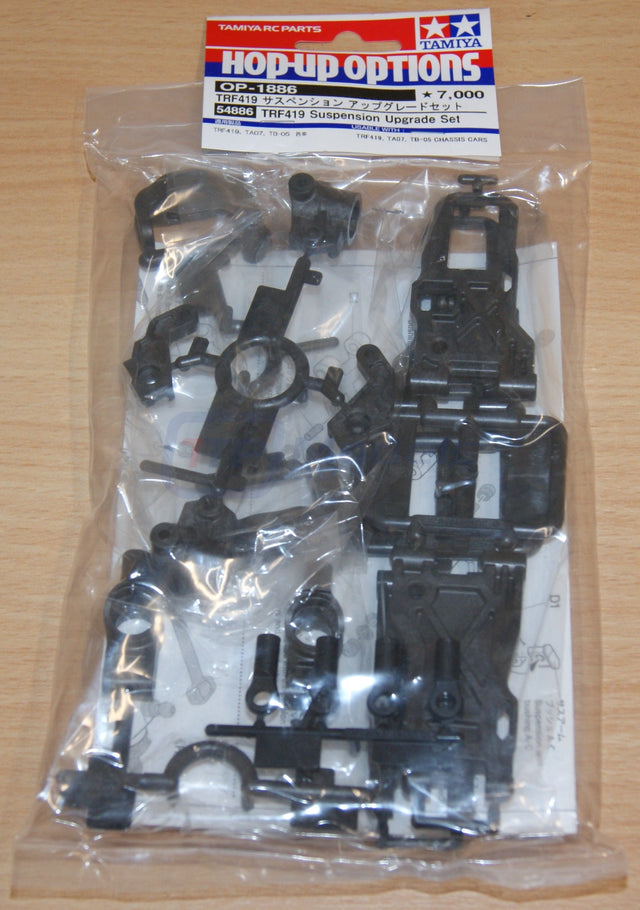 Tamiya 54886 TRF419 Suspension Upgrade Set, (TRF417/TA07/TB05) NIP