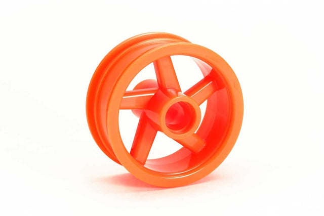 Tamiya 54914 T3-01 Front Wheel (Fluorescent Orange), (T301/T3-01), NIP