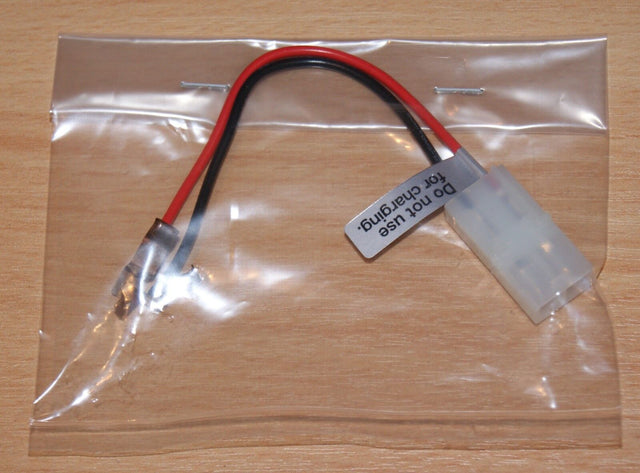 Tamiya 57405 Dancing Rider/Dual/T3-01, 19442800 Battery Cable Assembly Bag, NIP