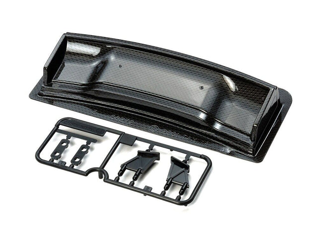 Tamiya 54729 Racing Wing α (Carbon Pattern), (TT01/TT02/TA07/TA08/TB05/TRF420)