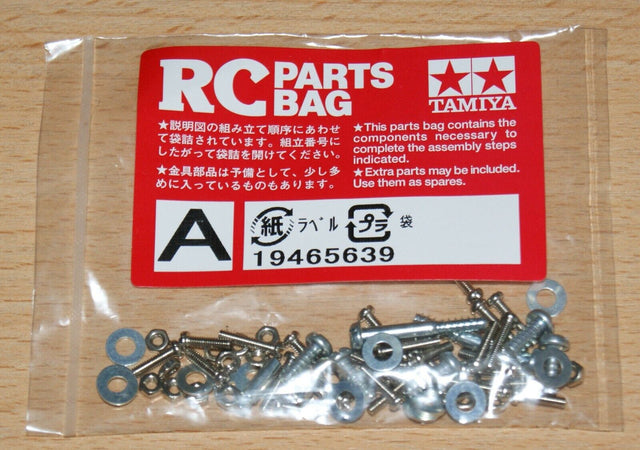 Tamiya 58336 Hornet (Re-Release), 9465639/19465639 Screw Bag A, NIP
