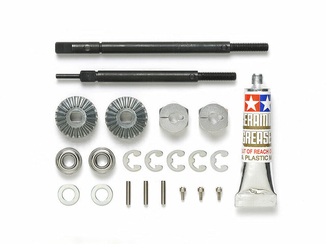 Tamiya 56554 Reinforced Axle Shaft Set, (Scania/MAN/Actros/Arocs/Volvo/Hauler)