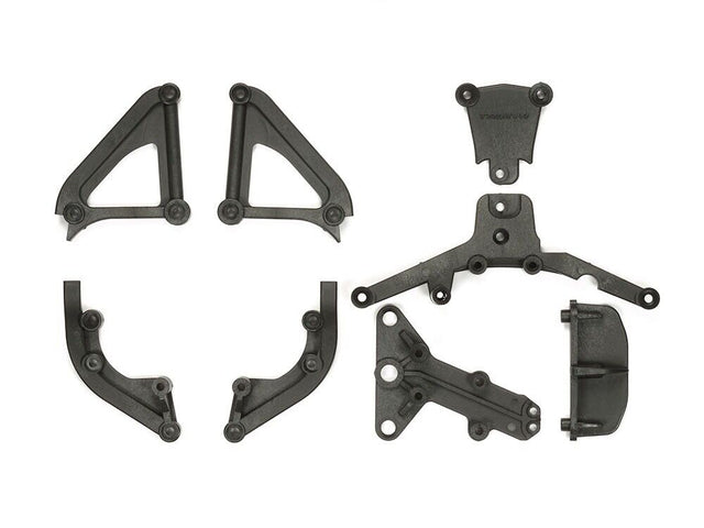Tamiya 54744 TA07 Carbon Reinforced K Parts (Stiffeners), (TA-07 Pro/TA07R) **Discontinued**