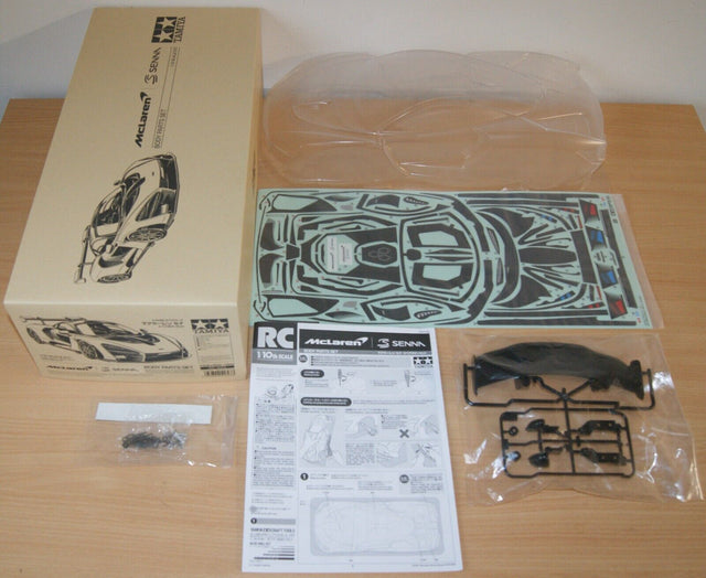 Tamiya 51693 McLaren Senna Body Parts Set, (TT01/TT02/TA07/TA08/TB05/TC01), NIB
