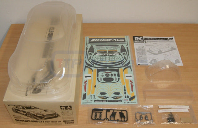 Tamiya 51590 Mercedes-AMG GT3 Body Parts Set (TT01/TT02/TA07/TA08/TB04/TB05) NIB
