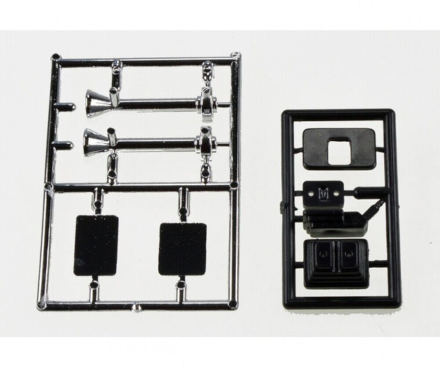 Carson 500013513/C013513 1:14 Truck Mirror & Horn Set (For Tamiya Trucks), NIP
