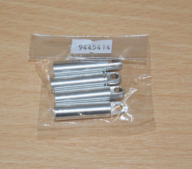 Tamiya 9445414/19445414 Silver Damper Cylinder (4 Pcs.), (Actros/Arocs/FH16) NIP
