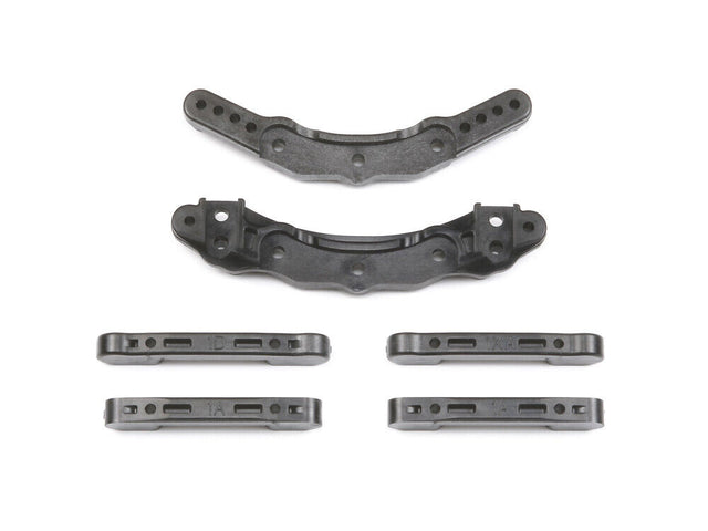Tamiya 54123 TB-03 Carbon Reinforced M Parts (Damper Stay), (TB03/TB-03D/TB-04)