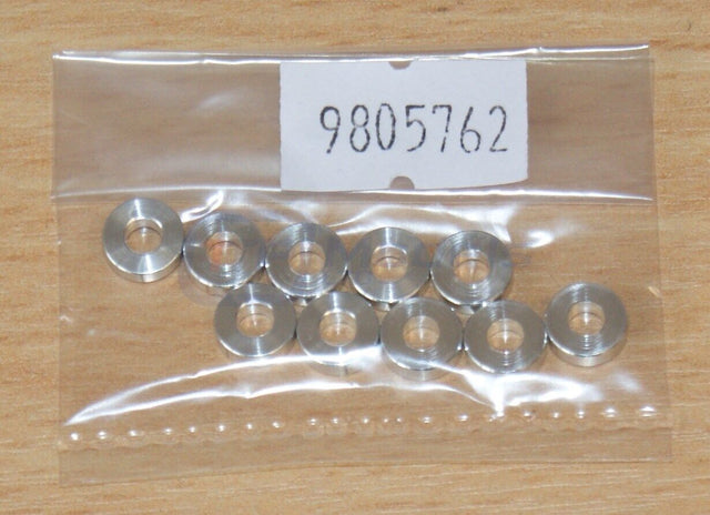 Tamiya 9805762/19805762 7x2mm Spacer (10 Pcs.), TA02/TA04/TA04R/TB Evo 2/3, NIP