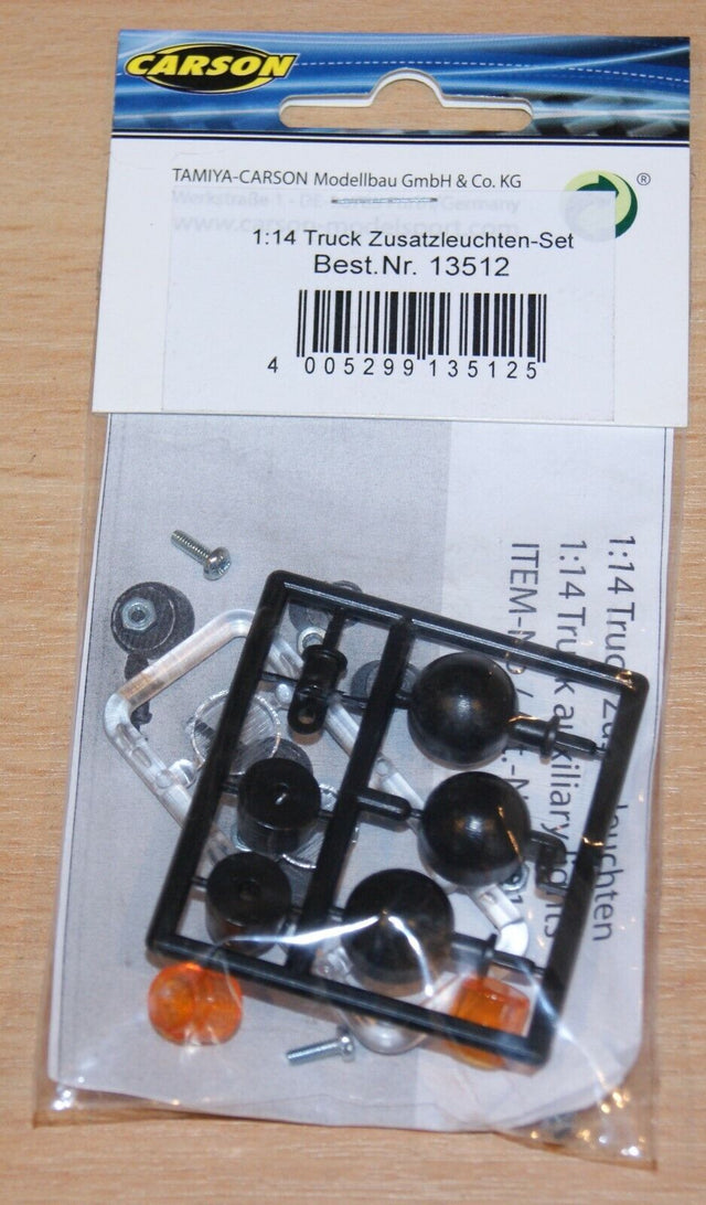 Carson 500013512/C013512 1:14 Truck Lighting Parts, (For Tamiya), NIP