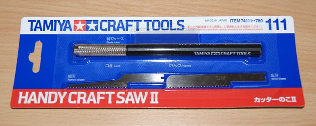 Tamiya 74111 Craft Tools Handy Craft Saw II, (Radio Control Car Hard Bodies) NIP