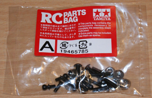 Tamiya 58441 Buggy Champ/58452 Sand Scorcher, 9465785/19465785 Screw Bag A, NIP