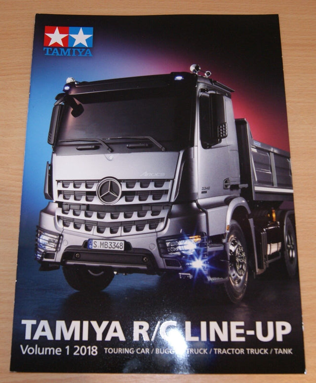Tamiya 64414 R/C Line-Up Volume 1 2018 (English/RC), NEW