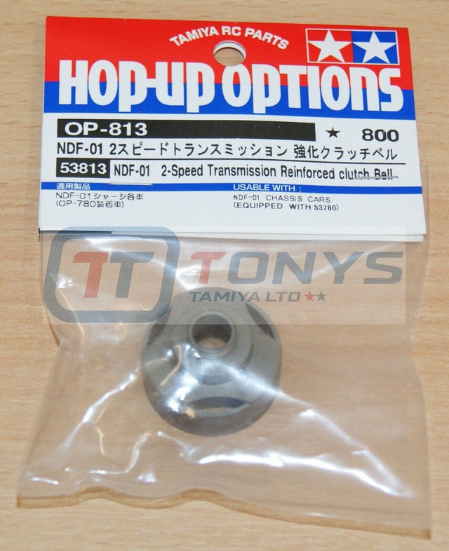 Tamiya 53813 NDF-01 2-Speed Transmission Reinforced Clutch Bell, Nitro Thunder
