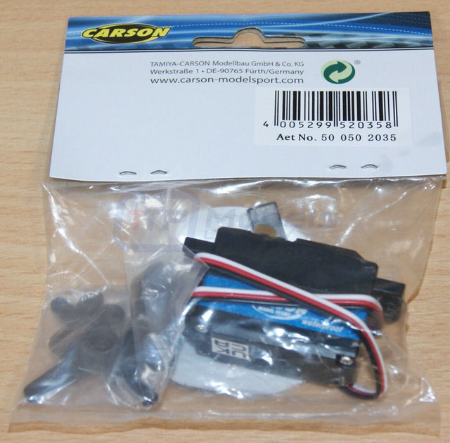 Carson C502035 Reflex CS-3 Low Profile Waterproof Servo, for Tamiya TD4/TD2/BBX