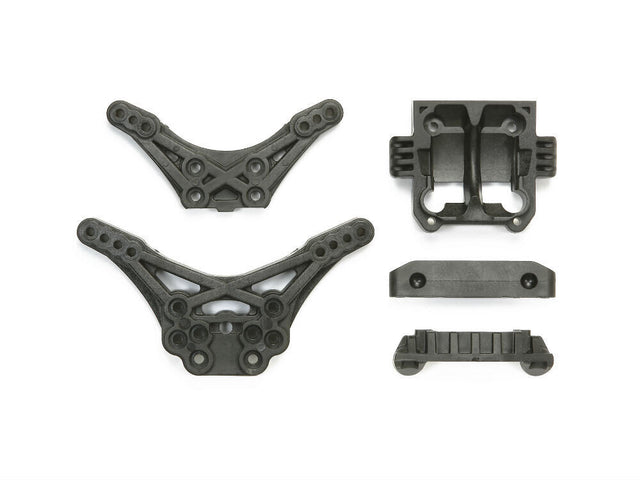 Tamiya 54348 DB02 Carbon Reinforced M & N Parts (Damper Stay / Sus. Mount) DB-02