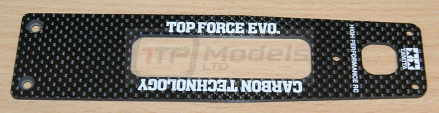 Tamiya 47470 Top Force Evo 2021 3404124/13404124 Carbon Upper Deck, NEW
