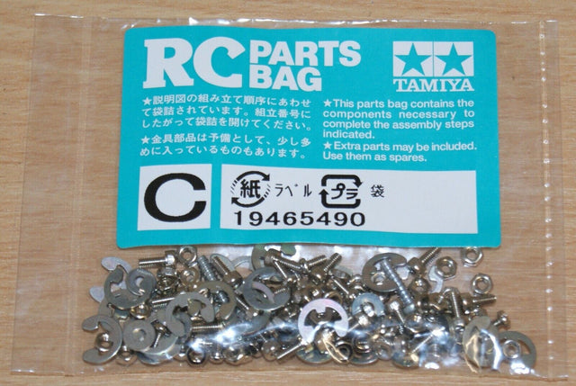 Tamiya 56304 Globe Liner, 9465490/19465490 Screw Bag C, NIP