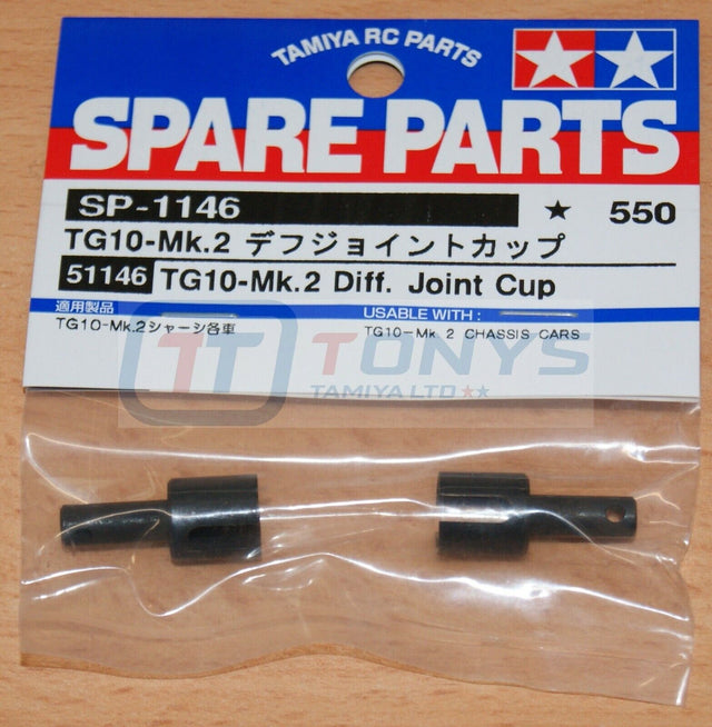 Tamiya 51146 TG10-Mk.2 Differential/Diff. Joint Cup, (TG10Mk2), NIP
