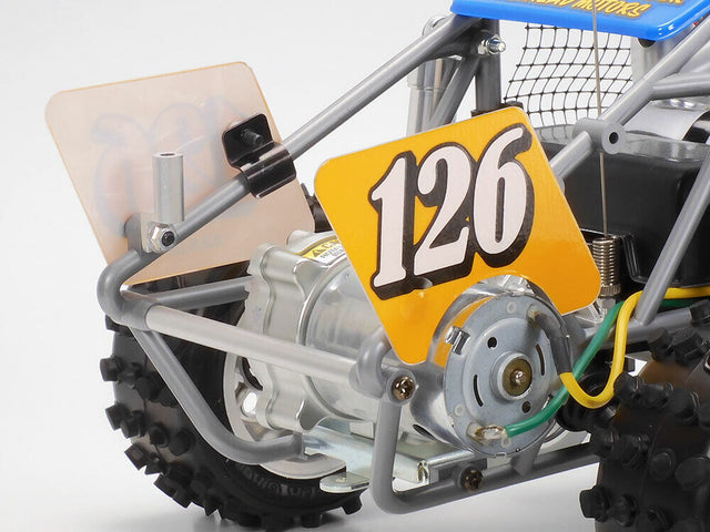 Tamiya 58695 Wild One Block Head Motors/BHM, 4305693/14305693 Plate Bag (2 Pcs.)