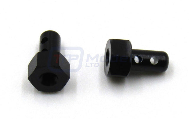 Tamiya 9804402/19804402 Aluminium Body Mounts (2 Pcs.) (F103/F104/Bruiser), NEW