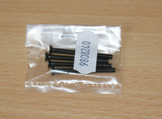 Tamiya 9808240/19808240 3x35mm Hex Head Countersunk Screw (4 Pcs.), F104/TRF211