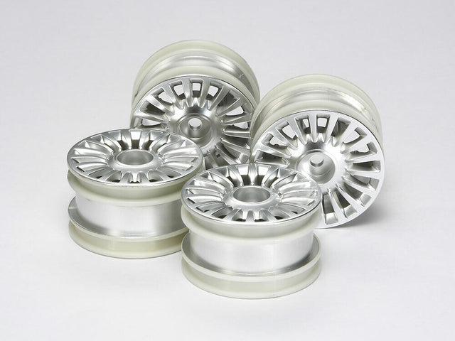 Tamiya 51362 M-Chassis 18-Spoke Wheels (4 Pcs.) (Fiat 500/M03/M05/M06/M07/M08)