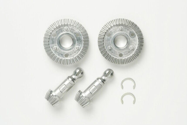 Tamiya 53852 NDF-01 Bevel Pinion (14T) & Ring Gear (39T), (Nitro Crusher), NIP