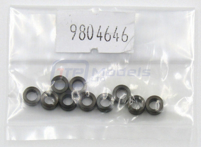 Tamiya 9804646/19804646 5x3mm Spacer (10 Pcs.), TT02SR/XV01/XV01T XV02, NIP